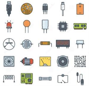 A Packet of 10 Electronic Components: Essential Tools for Innovators