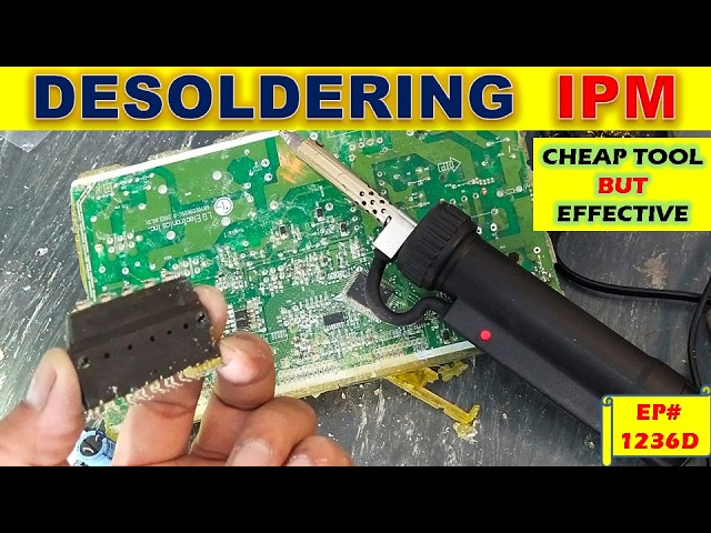 How to Desolder Electronic Components from Circuit Boards: Easy Guide