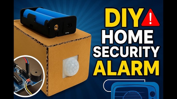 How to Make an Electronic Burglar Alarm at Home: Easy DIY Guide