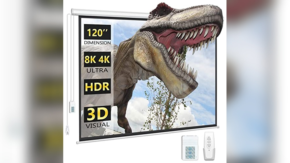 Best Electronic Powered Projector Screen for Stunning Home Theater Experience