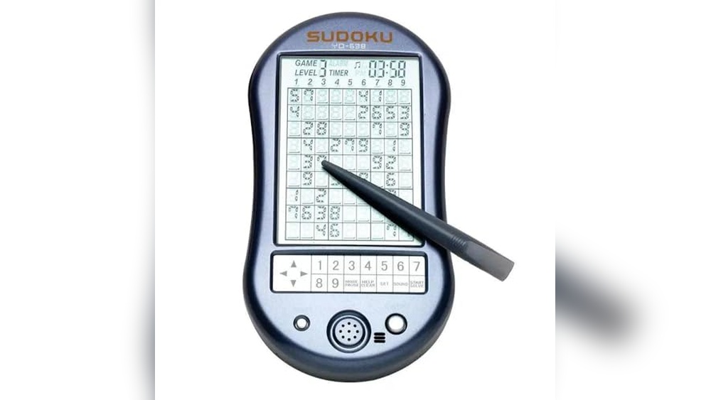 Best Electronic Sudoku Handheld Game for Brain Teasers and Travel Fun