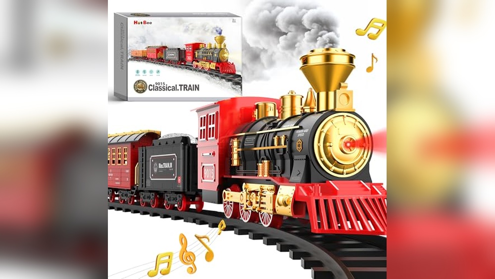 Best Electronic Train Set with Lights, Smoke, and Realistic Sounds