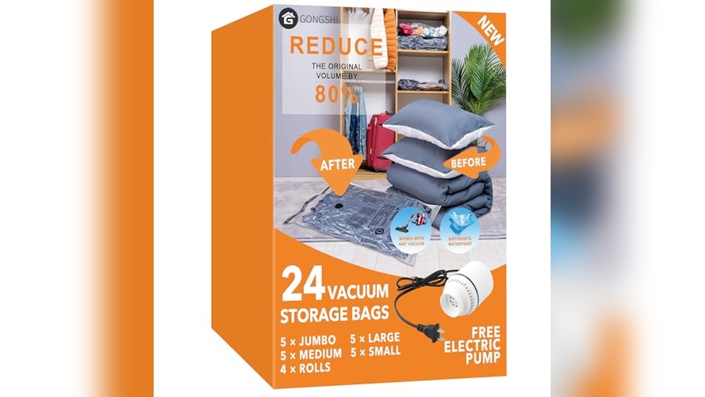 Best Electronic Vacuum Storage Bags for Ultimate Space Saving Solutions