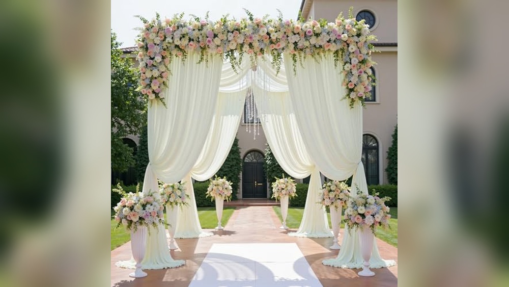 Best Electronic Wedding Grand Entrance Ideas with Stunning Backdrops