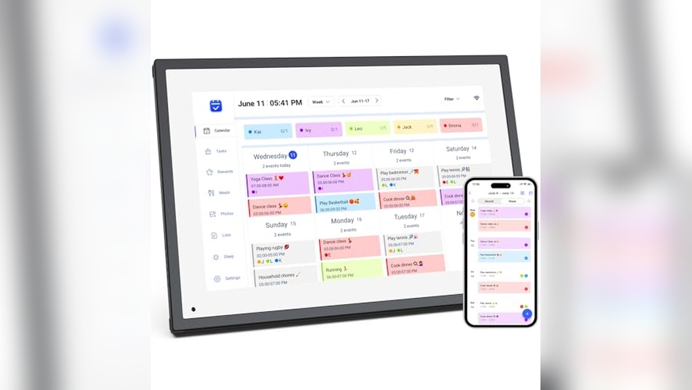 Best Electronic Year Planner: Smart Touchscreen Wall Calendar for Families