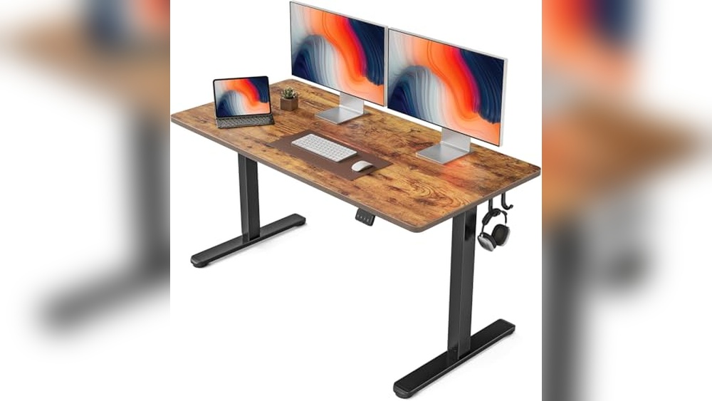 Best Electronically Adjustable Wooden Desk for Ultimate Home Office Comfort