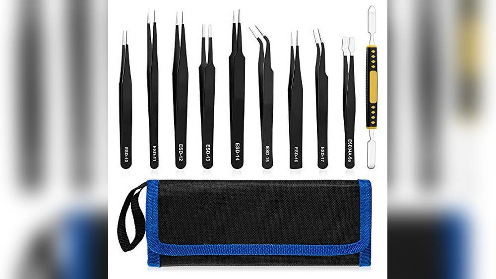 Best Electronics Tweezer Sets for Precision Crafting and Soldering Tasks